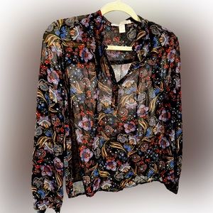 Forever 21 Floral Blouse